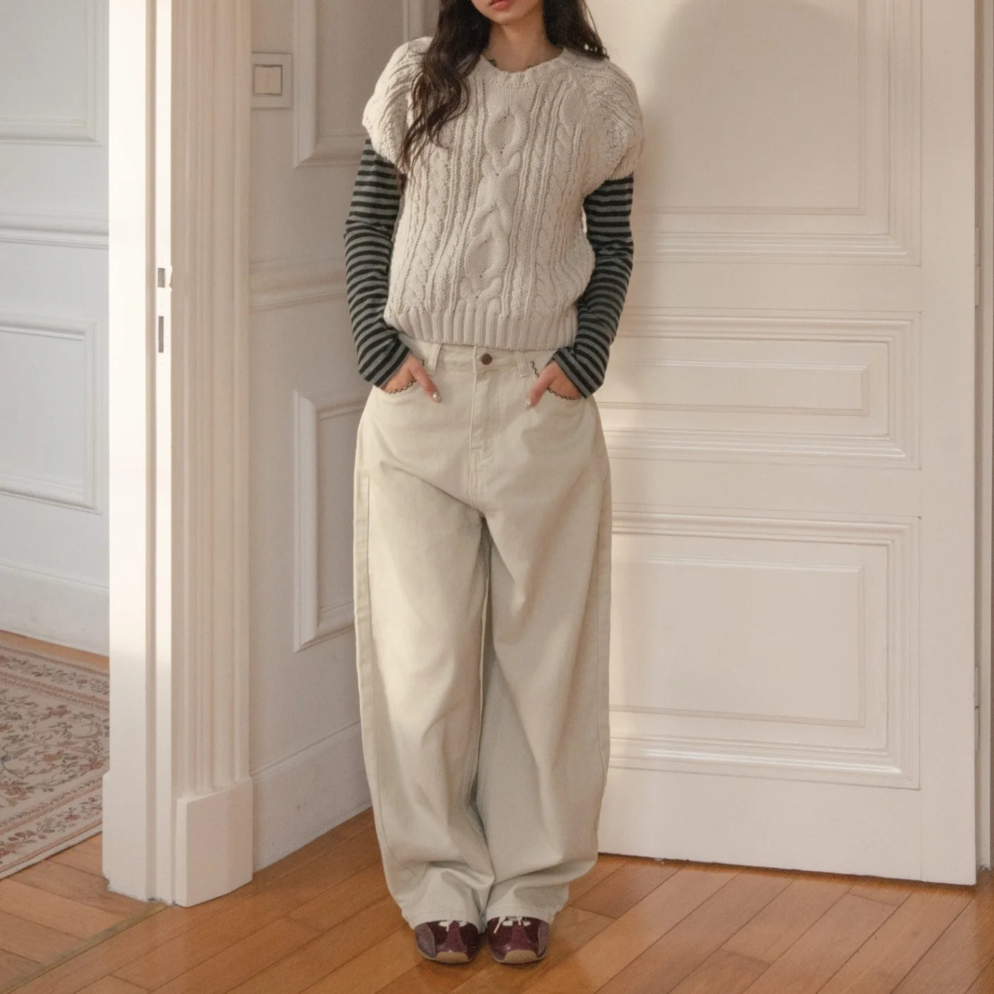 Latte Trousers