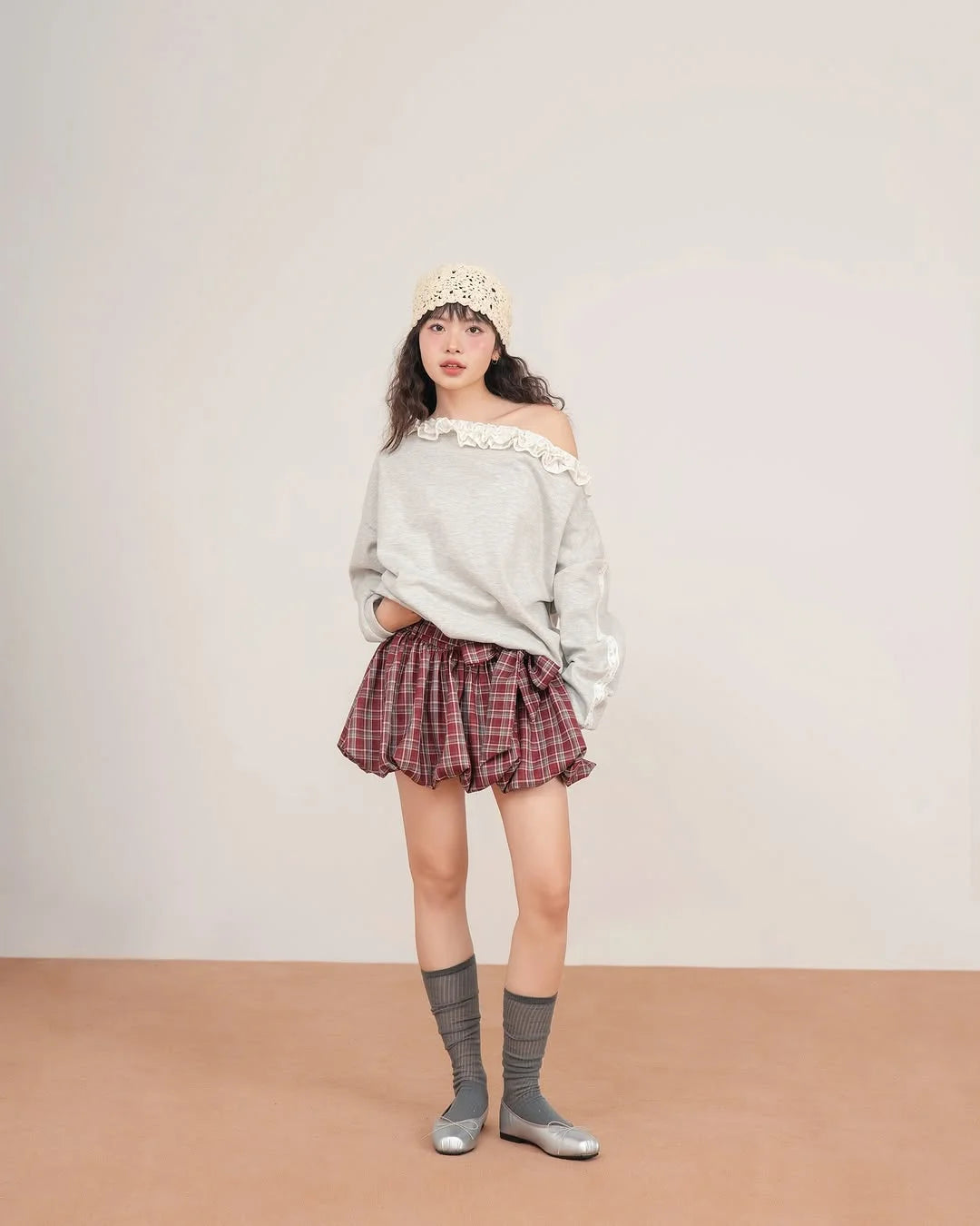 Oliver Ruffle Sweatshirt