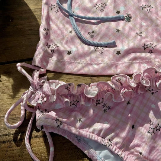 Berry Tankini Pink