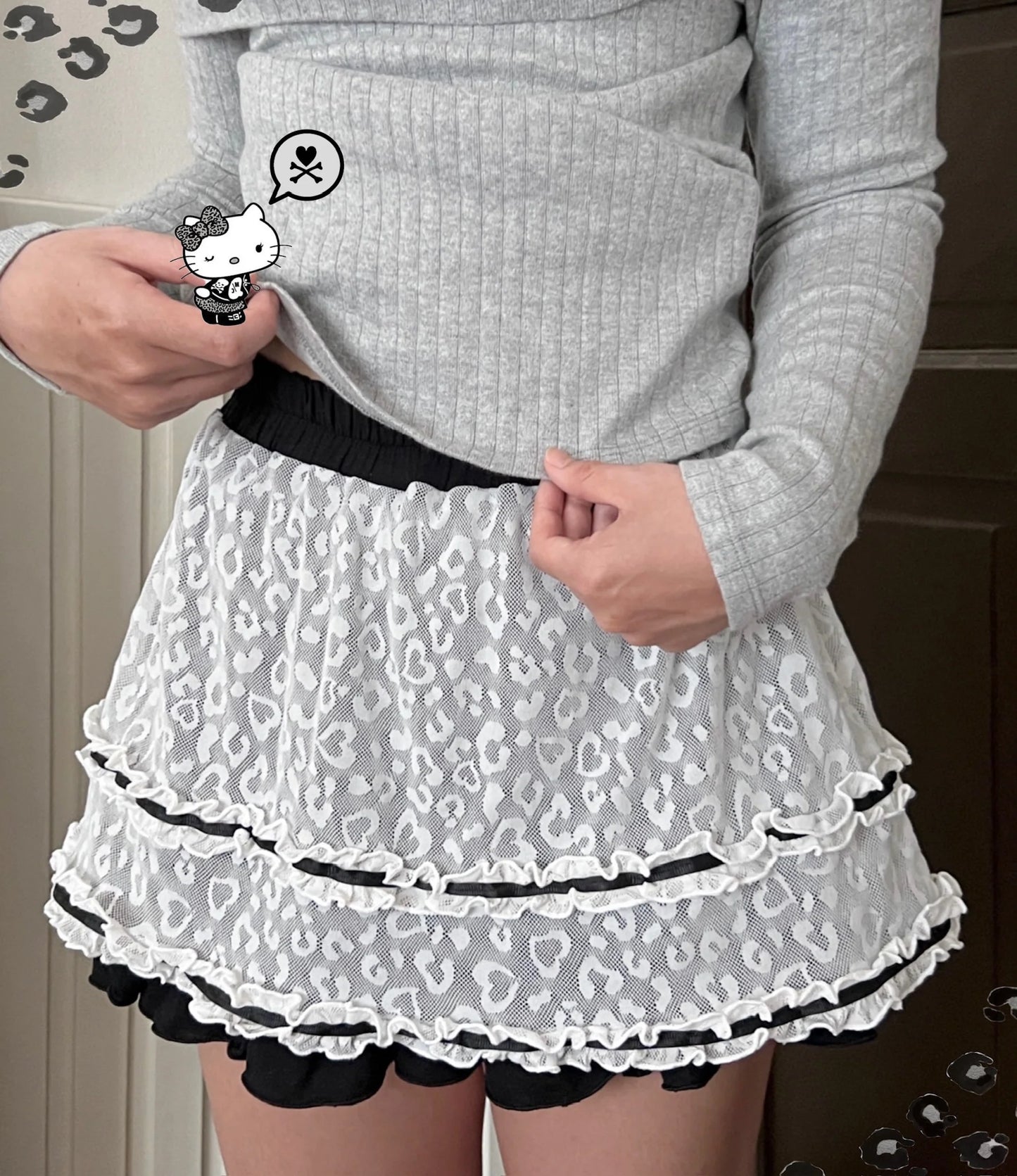 Kitty Mini Skirt