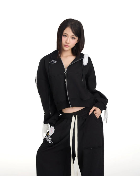 Hsg Rabbit Zip Hoodie