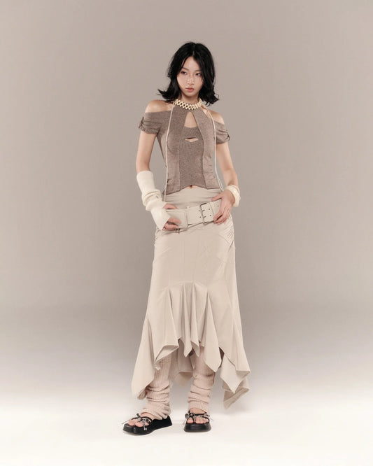 Lobelia Top - Brown