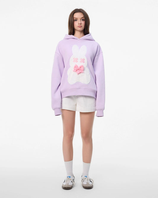 Sweet Rabbit Hoodie - Purple