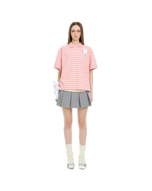 Chillin Rabbit Skirt - Grey