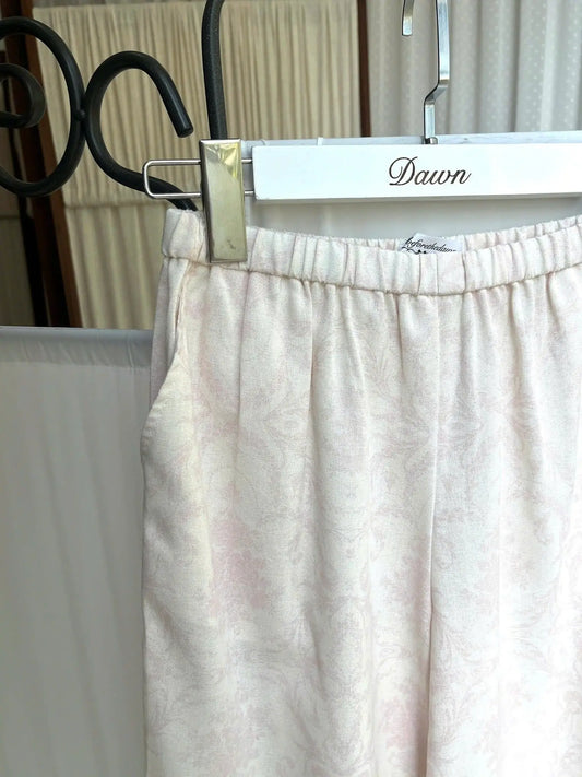 Cecily Pink Linen Pants
