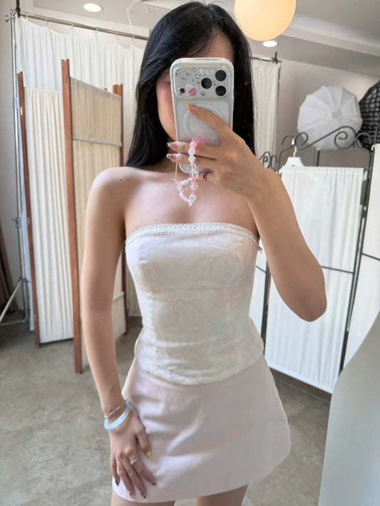 Cecily Pink Tube