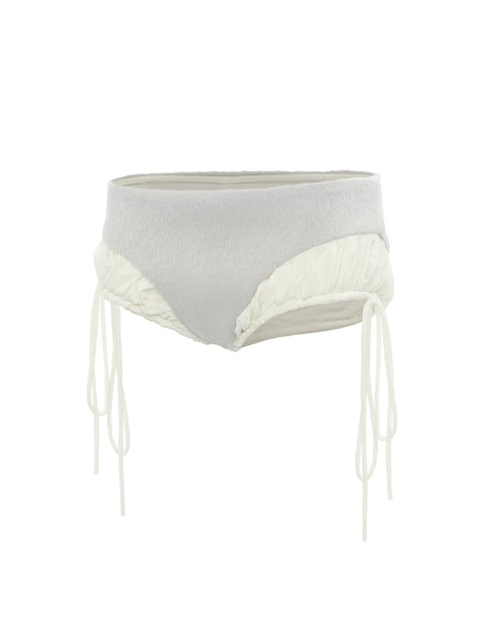 Rabbit-Furt Fleece Short
