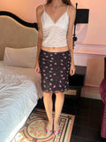 Mesh Midi Skirt