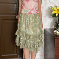 Florence Ruffe Midi Skirt