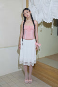 Jane Pink Dot Top