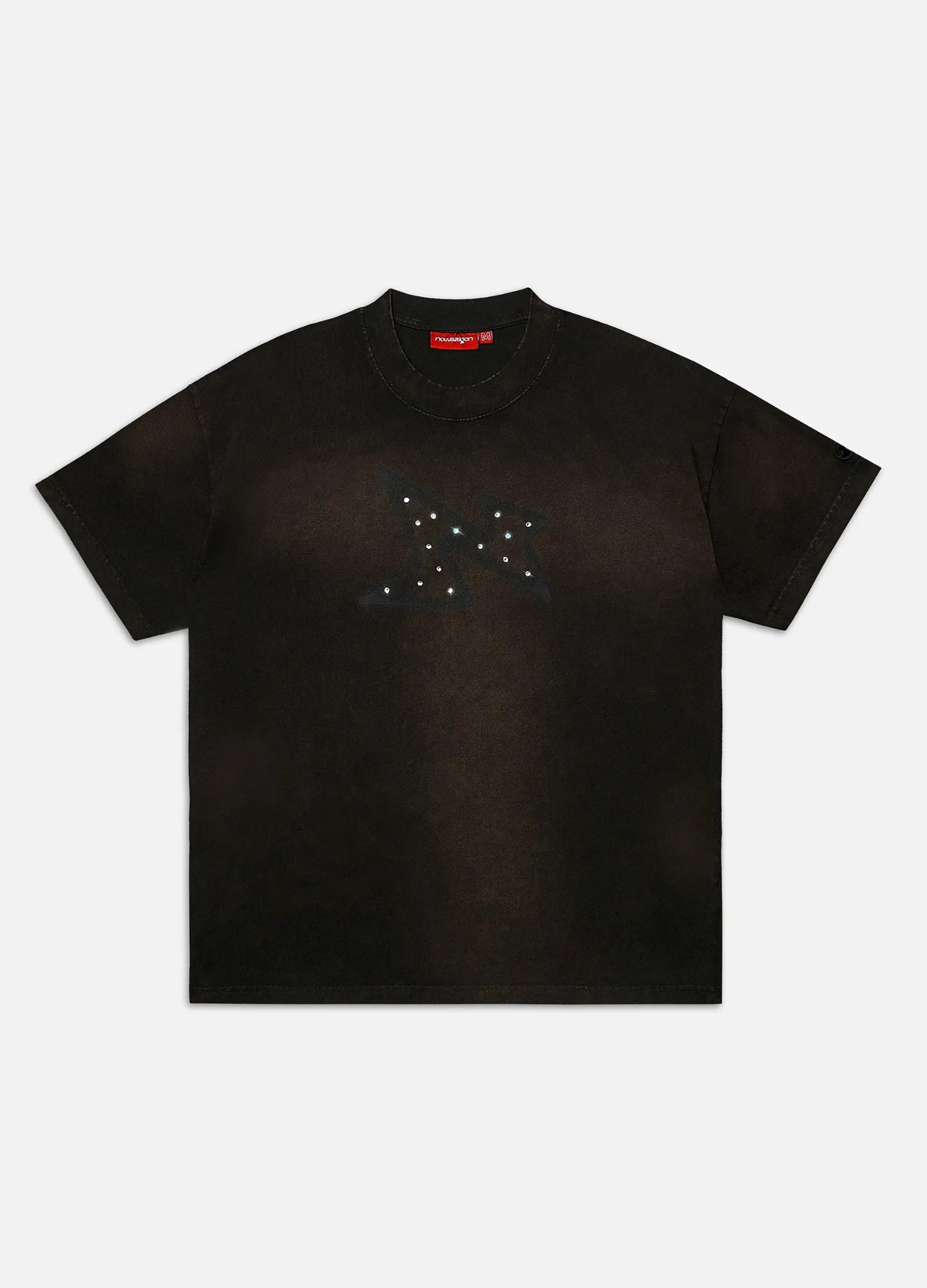 Shadow Pigment Washed Tee - Brown
