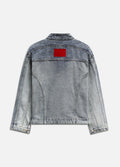 Contoured Denim Jacket - Blue