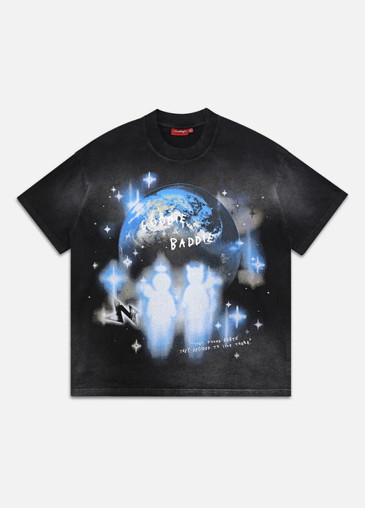 Arrival Washed Tee - Black