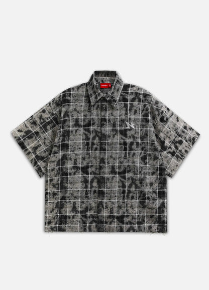Haze Check Shirt - Graphite