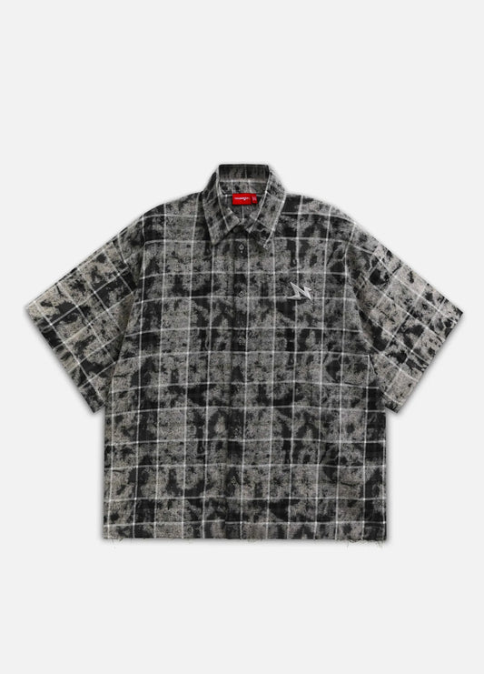 Haze Check Shirt - Graphite