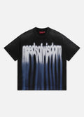 Metal Blur Tee - Washed Black