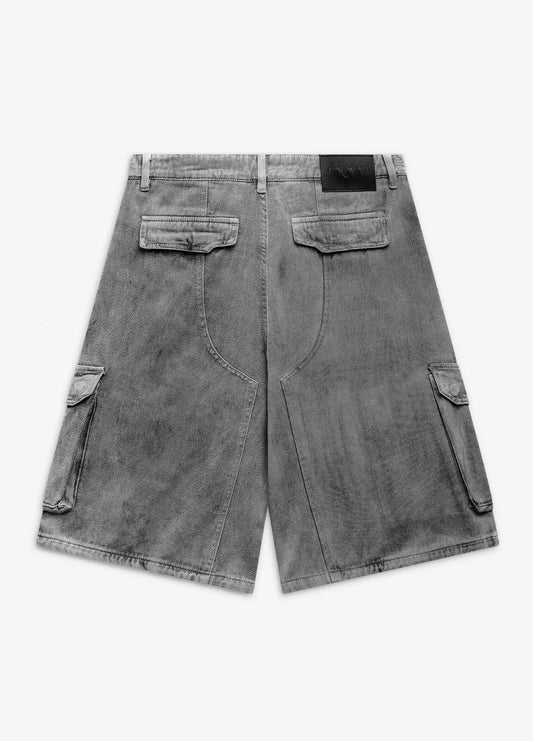 Dust Cargo Jorts - Washed Grey
