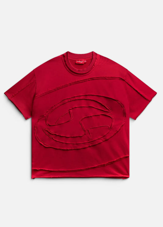 Patch Tee - Red