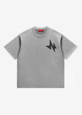 N Logo Knit Tee - Grey