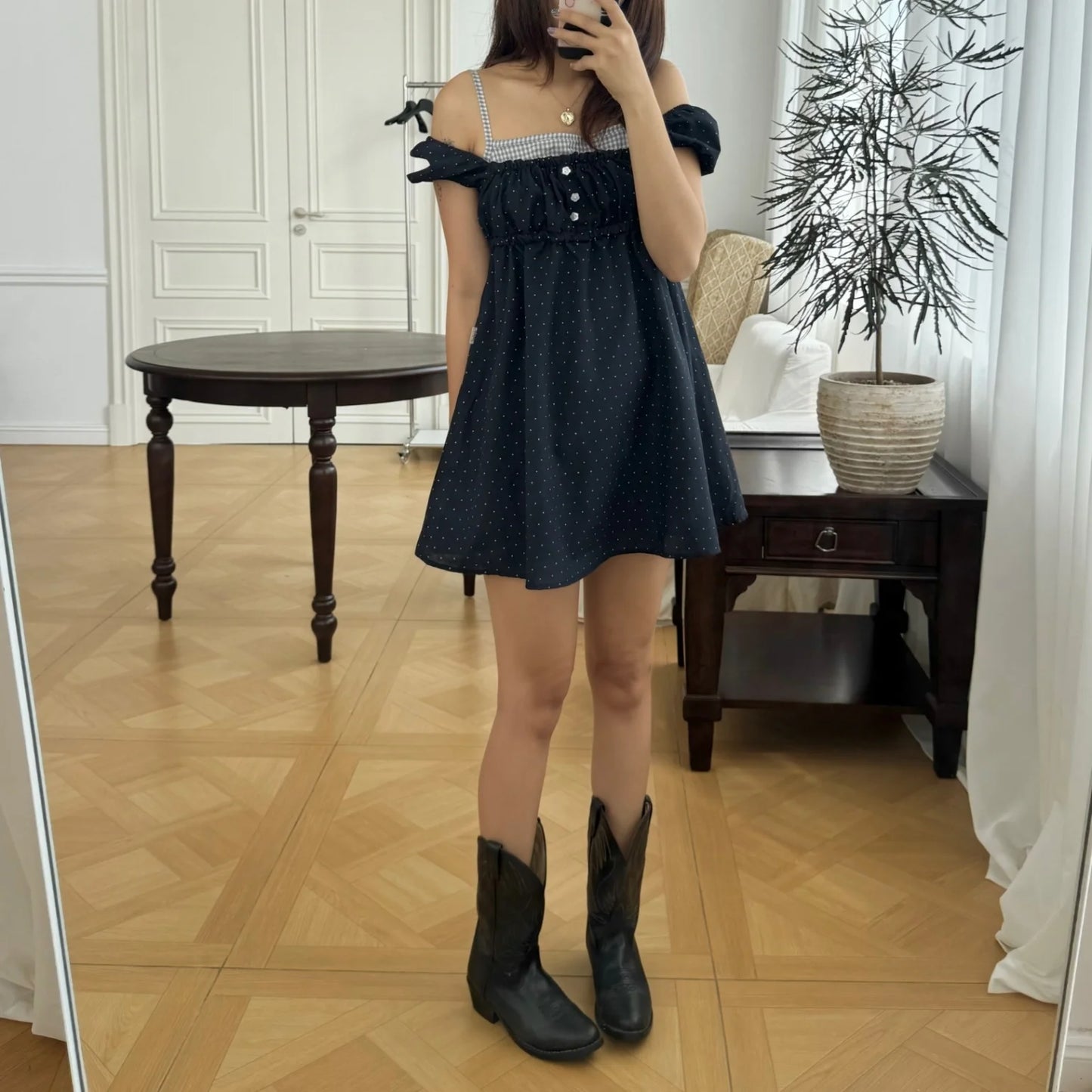 Ella Dress Blue