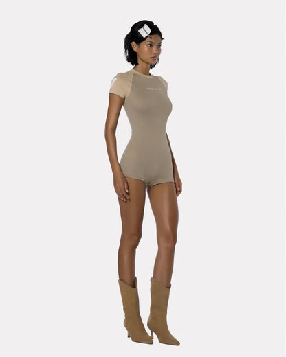 Stormi Bodysuit - Beige