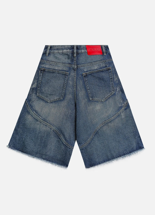 Rebel Edge Jorts - Washed Blue