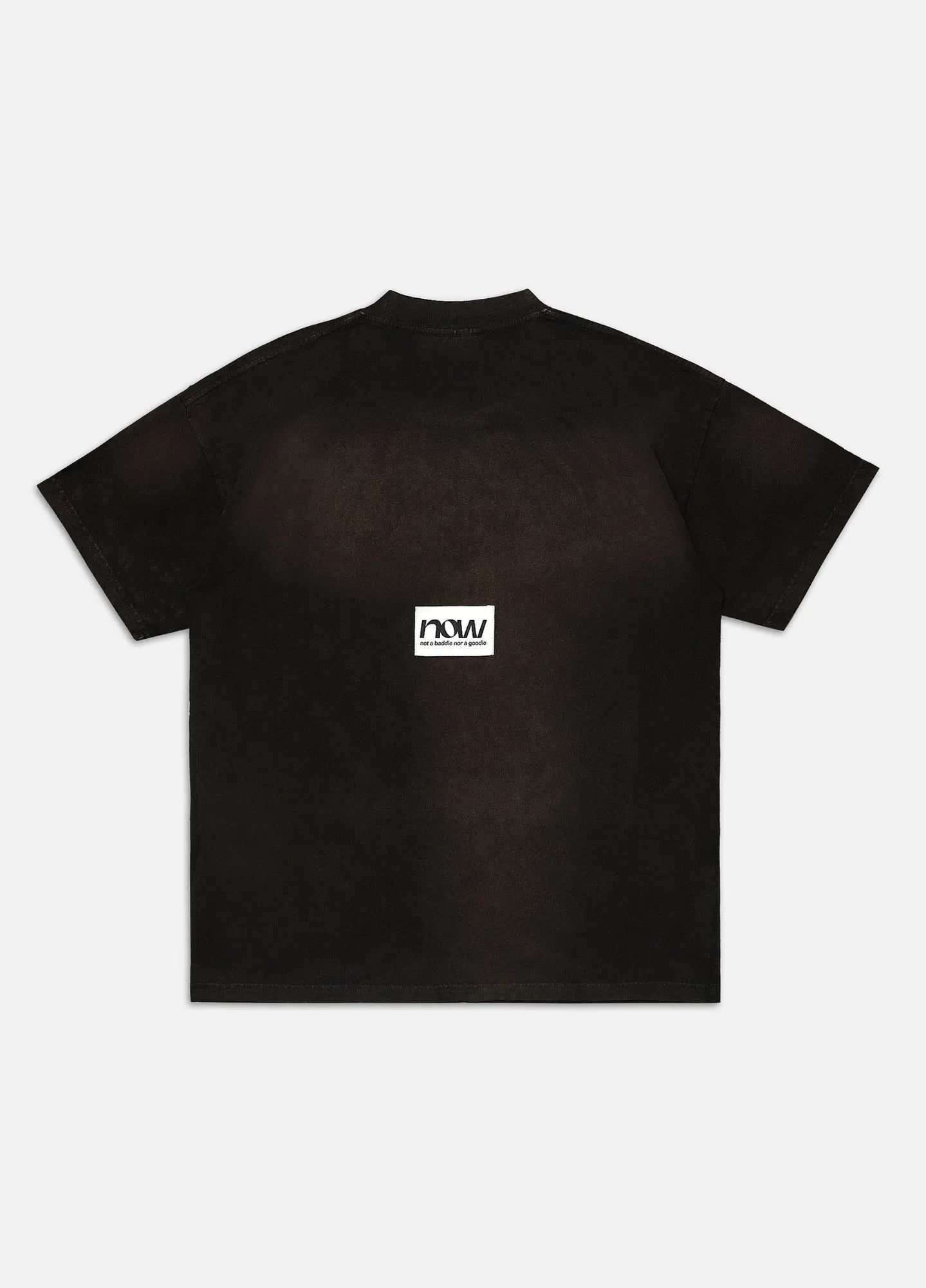 Shadow Pigment Washed Tee - Brown