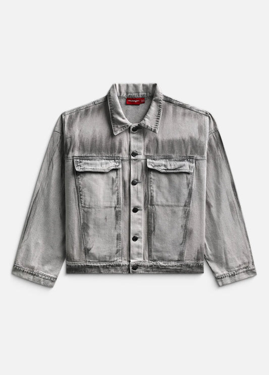 Dust Denim Jacket - Washed Grey