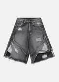 Rebel Edge Jorts - Washed Black