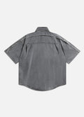 Denim Shirts - Grey