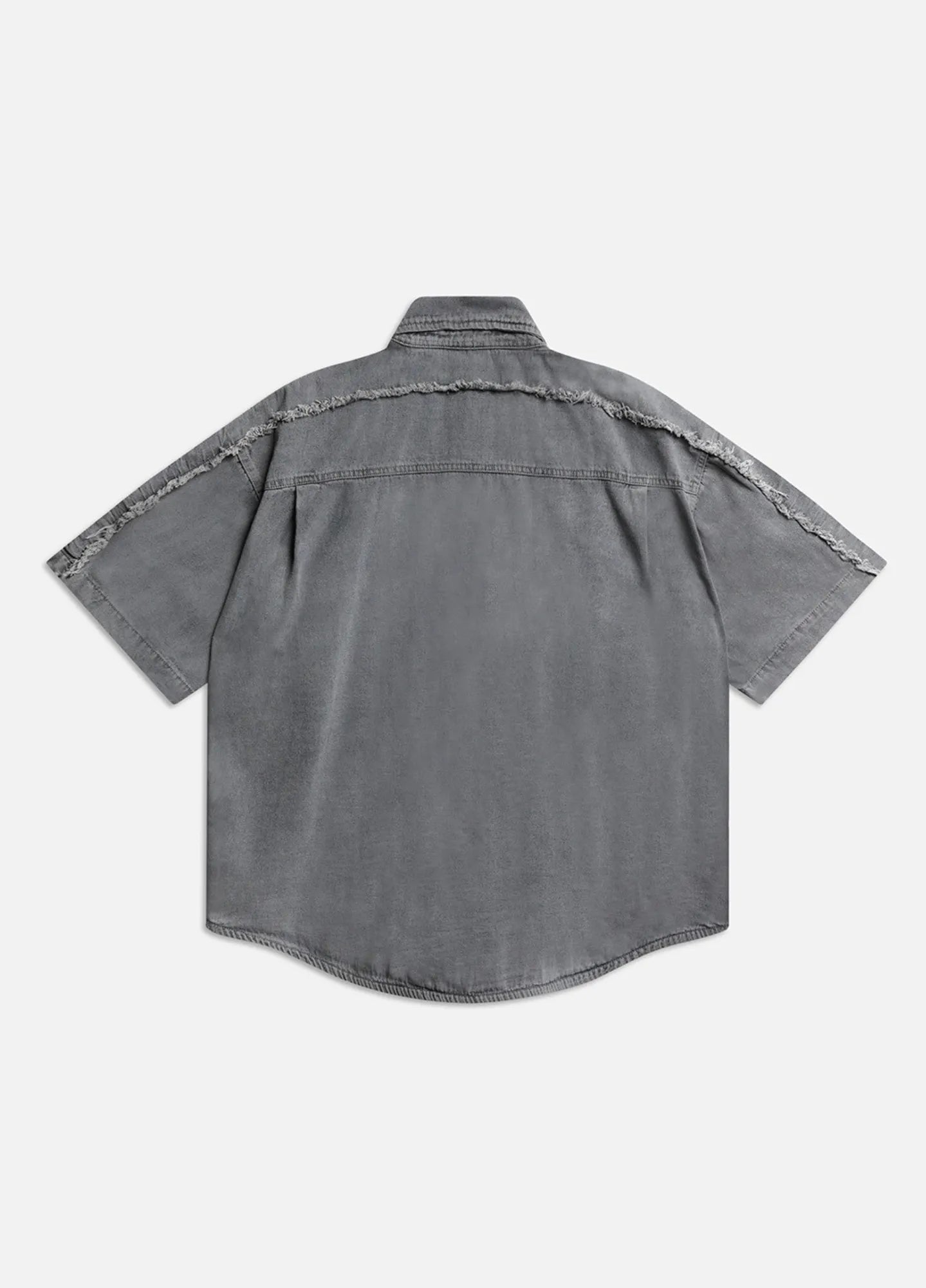 Denim Shirts - Grey