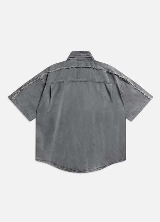 Denim Shirts - Grey