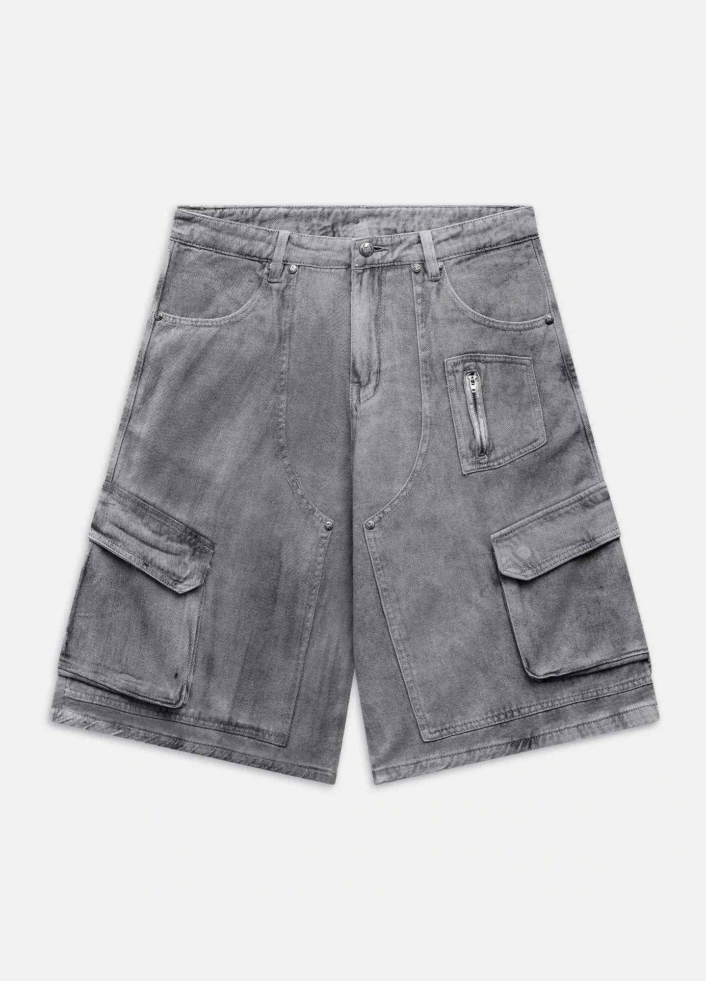 Dust Cargo Jorts - Washed Grey