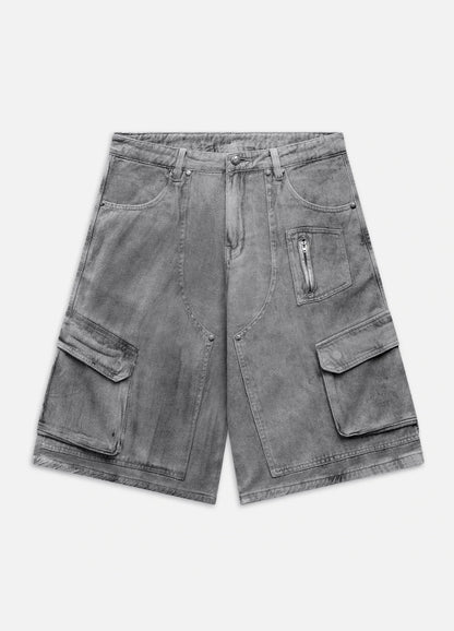 Dust Cargo Jorts - Washed Grey