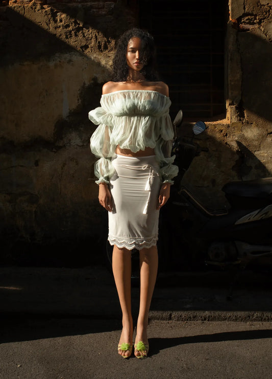 Wiggle Top - Olive Green