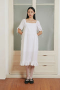 Kiko Dress White