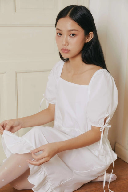 Kiko Dress White