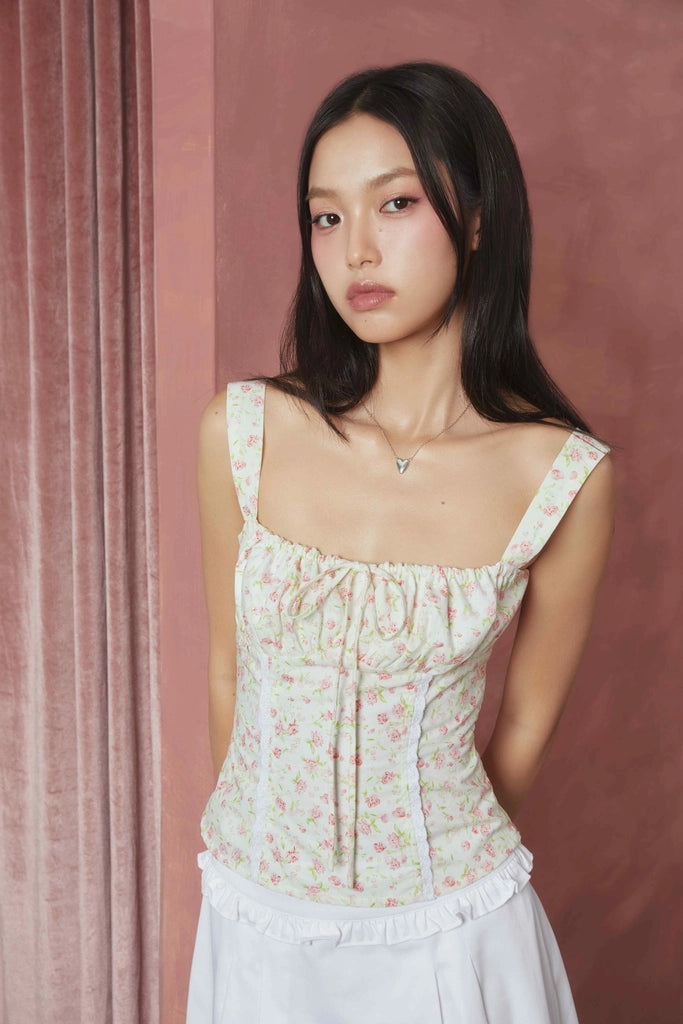Jane Flower Top