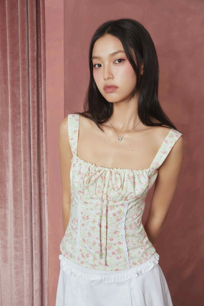 Jane Flower Top