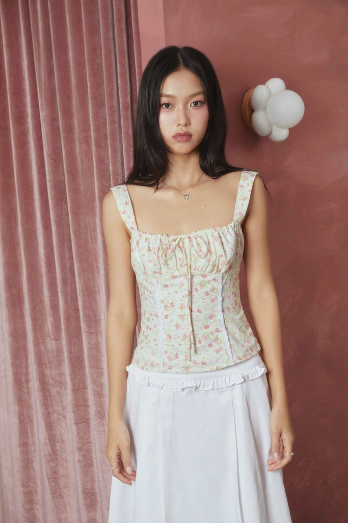 Jane Flower Top