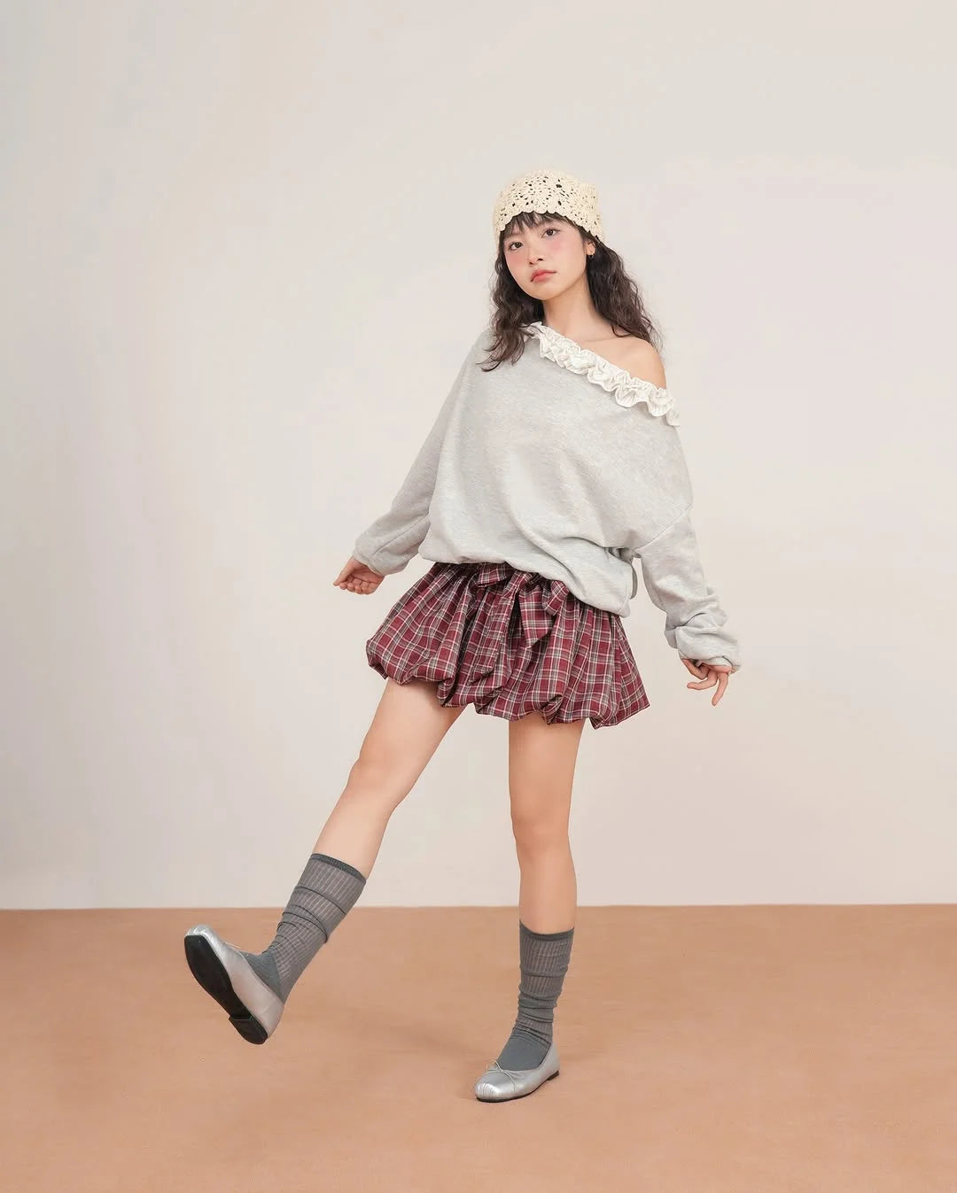 Oliver Ruffle Sweatshirt