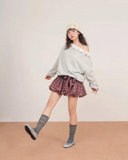 Oliver Ruffle Sweatshirt
