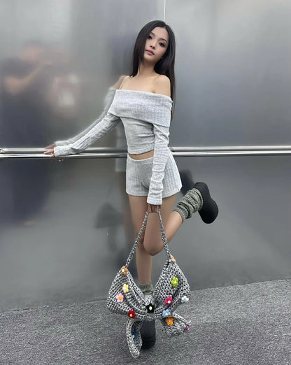 Off - Shoulder Set