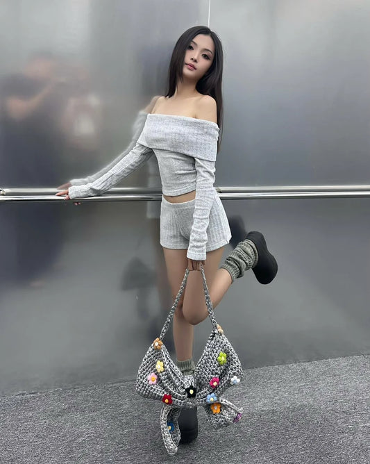 Off - Shoulder Set