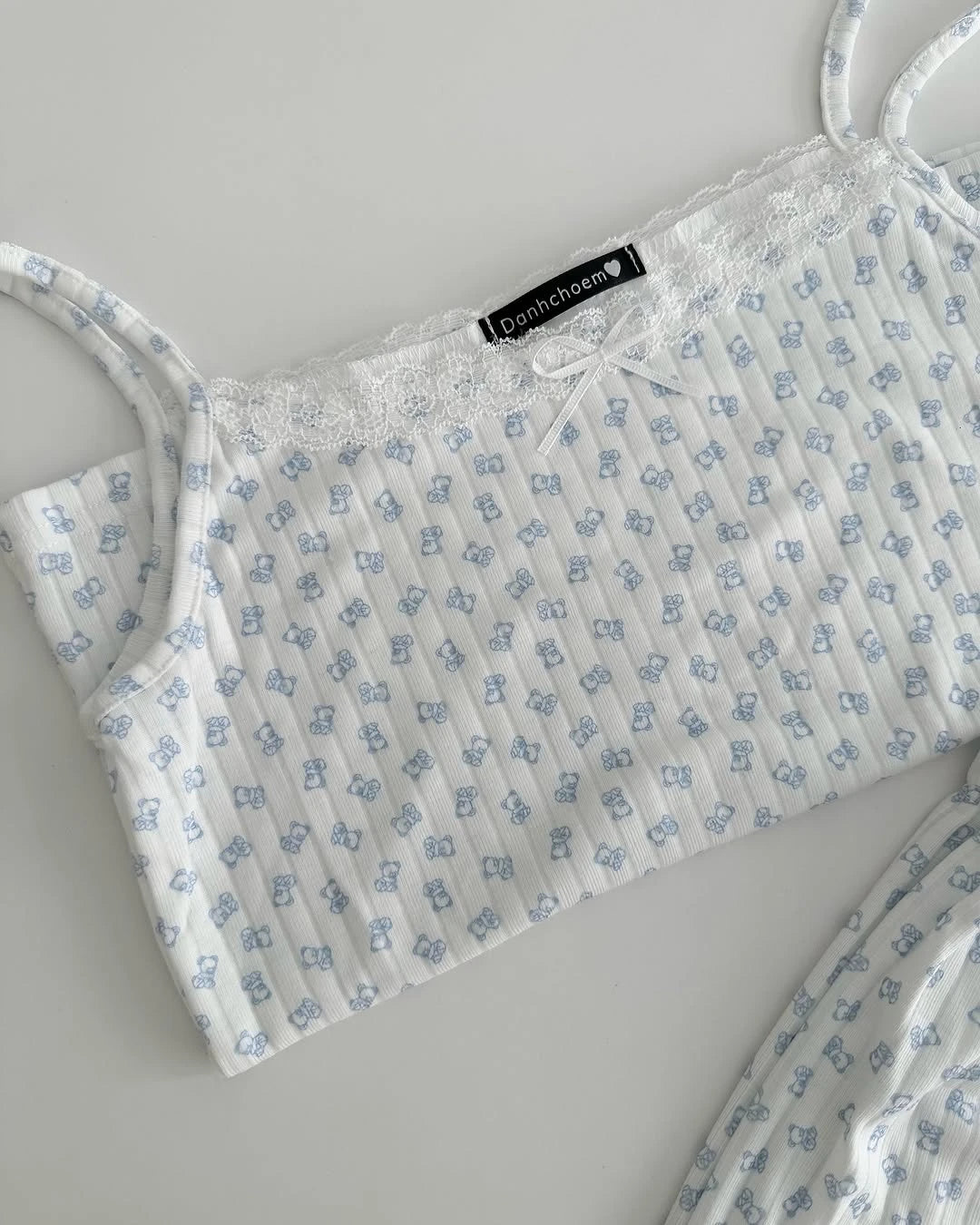 Cute Bear Sleepwear Set