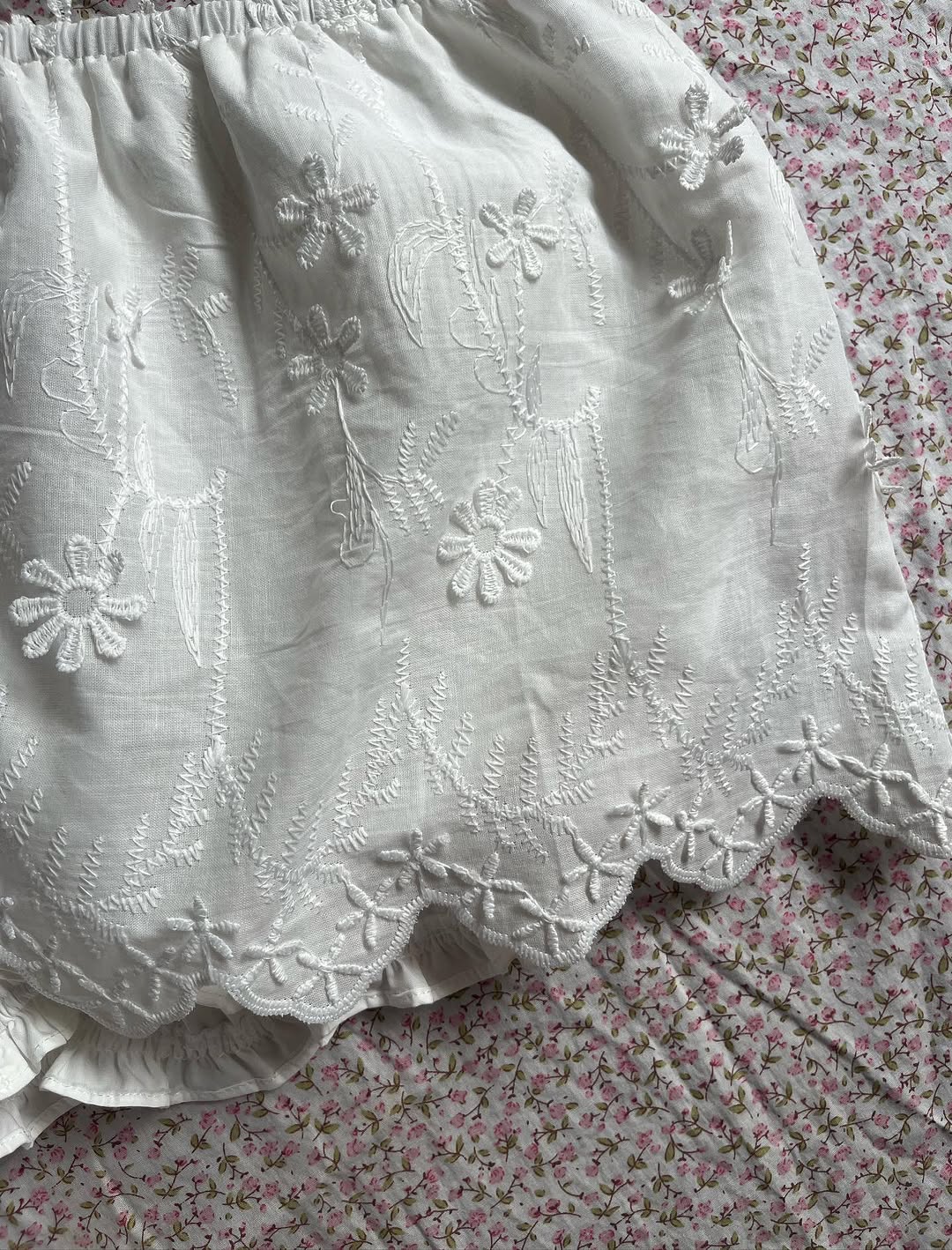 Lace Mini Skirt
