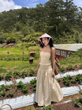 Berry Tube Top & Maxi Skirt