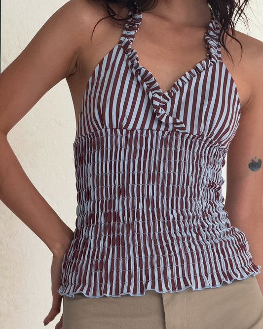 Striped Halter