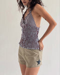 Striped Halter