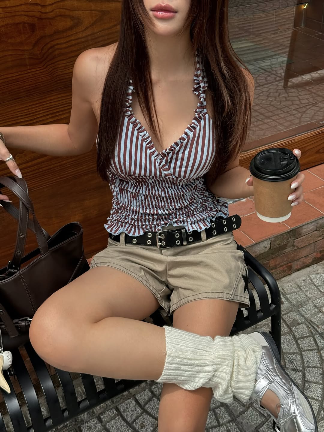 Striped Halter